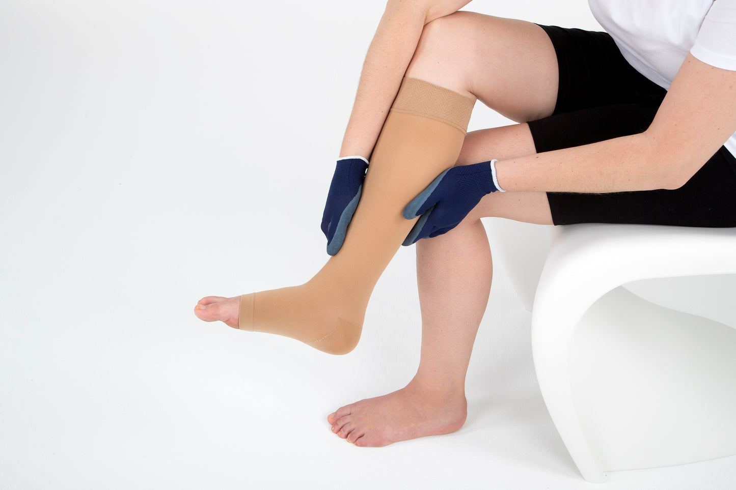 Textile Donning Gloves